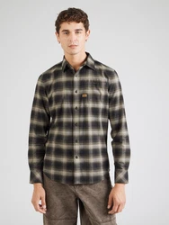 G-STAR Hemd 'Bristum 2.0' hellbeige/oliv/schwarz