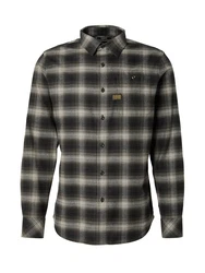 G-STAR Hemd 'Bristum 2.0' hellbeige/oliv/schwarz