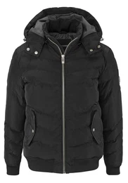 Steppjacke schwarz