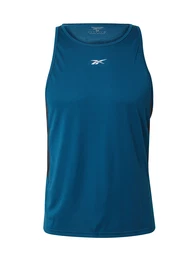 Sporttop blau / schwarz / wei