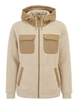 VAUDE Outdoorjacke Funktionsfleecejacke Fleecejacke 'Manukau Escape' beige/dunkelbeige