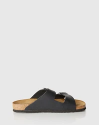 BIRKENSTOCK Pantolette 'Arizona' schwarz