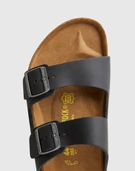 BIRKENSTOCK Pantolette 'Arizona' schwarz