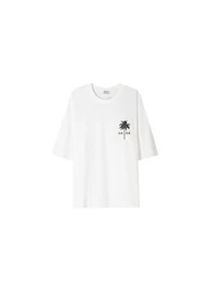 T-Shirt schwarz / wei