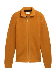 Strickjacke cognac
