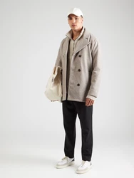 INDICODE JEANS Mantel Mito dunkelbeige