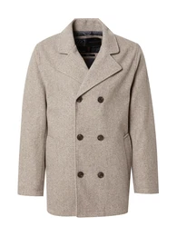 Mantel 'Mito' dunkelbeige