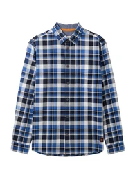 Hemd blau / graumeliert / schwarz / wei