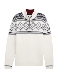 Pullover 'Fair Isle' navy / wei