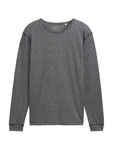 TOM TAILOR DENIM Shirt schwarzmeliert