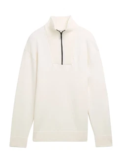 TOM TAILOR Strickpullover Troyer - Relaxed Fit TOM TAILOR Strickpullover Troyer - Relaxed Fit