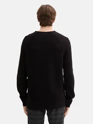 TOM TAILOR DENIM Pullover schwarz