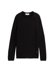 TOM TAILOR DENIM Pullover schwarz