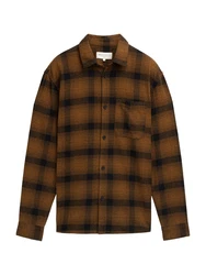 TOM TAILOR DENIM Hemd cognac / schwarz