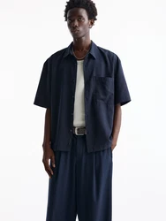 Pull&Bear Hemd navy
