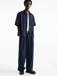 Pull&Bear Hemd navy