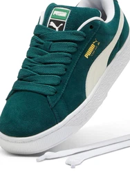 PUMA Sneaker Suede XL smaragd/wollweiß