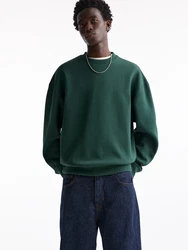 Pull&Bear Sweatshirt dunkelgrün