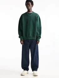 Pull&Bear Sweatshirt dunkelgrün