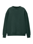Pull&Bear Sweatshirt dunkelgrün
