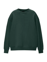 Pull&Bear Sweatshirt dunkelgrün