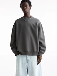 Pull&Bear Sweatshirt dunkelgrau