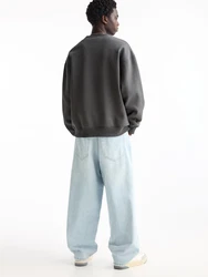 Pull&Bear Sweatshirt dunkelgrau
