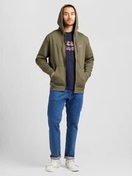 Tommy Jeans Sweatjacke oliv