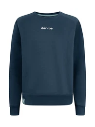Sweatshirt dunkelblau / wei