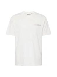 T-Shirt 'S-ALBULA' greige / wei