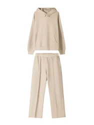 Bershka Jogginganzug creme