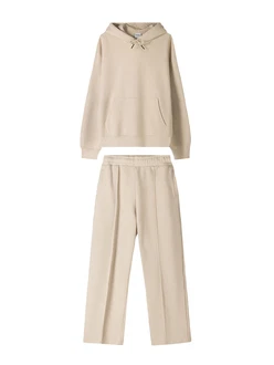 Bershka Jogginganzug creme