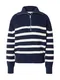 TOMMY HILFIGER Pulover  mornarska / bela