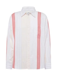 Hemd creme / hellblau / lachs / wei