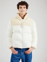 Calvin Klein Jeans Jacke creme/dunkelbeige/rot