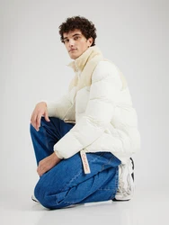 Calvin Klein Jeans Jacke creme/dunkelbeige/rot
