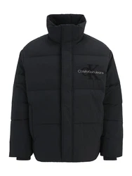 Calvin Klein Jeans Jacke CHENILLE PUFFER schwarz/offwhite