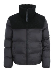 Calvin Klein Jeans Jacke dunkelgrau / schwarz