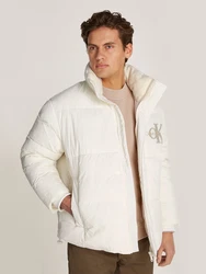 Calvin Klein Jeans Jacke CHENILLE PUFFER beige / naturweiß