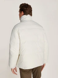 Calvin Klein Jeans Jacke CHENILLE PUFFER beige / naturweiß