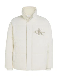 Winterjacke 'Chenille' beige / naturwei