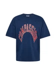 WEEKDAY T-Shirt 'Great' navy/rot/weiß