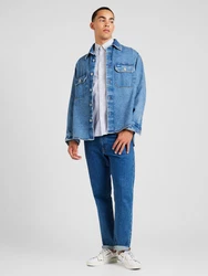 Tommy Hilfiger Hemd Micro Print SF Shirt marineblau/weiß