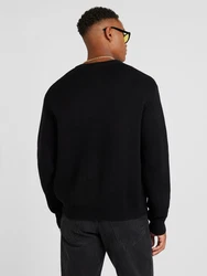 WEEKDAY Pullover Emilio schwarz
