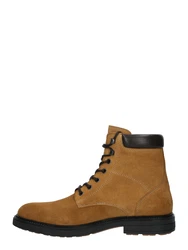 TOMMY HILFIGER Schnürboots sepia/schwarz