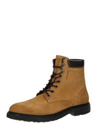 Schnrboots sepia / schwarz