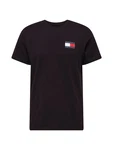 Tommy Jeans T-Shirt 'ESSENTIAL' marineblau/feuerrot/schwarz/weiß