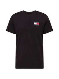 T-Shirt 'ESSENTIAL' navy / feuerrot / schwarz / wei