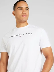 Tommy Jeans T-Shirt schwarz/weiß