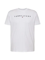 Tommy Jeans T-Shirt schwarz/weiß